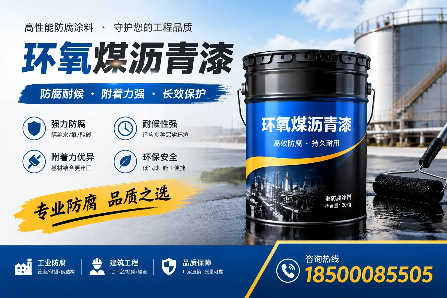 如何选择适合的环氧煤沥青漆？兰州市场选型指南